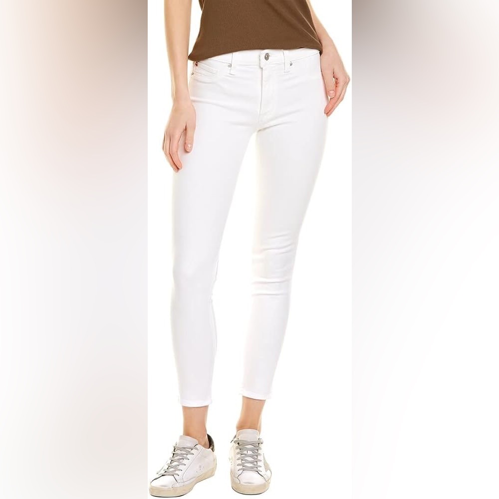 Hudson White Jeans  (size 25)